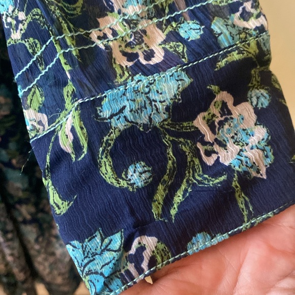 Free People Women’s  See it Through Blue Maxi Dress ( multiple Small / Large) - Picture 9 of 15